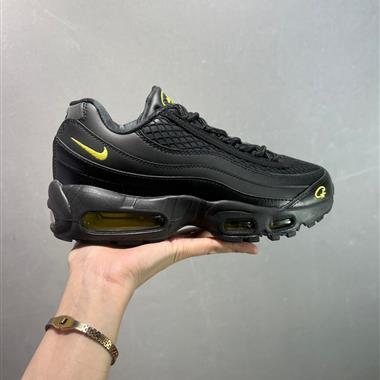 Nike Air Max 95 x Stash Black and Harbor Blue 氣墊增高跑步鞋