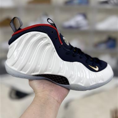 Nike Foamposite One qs 皮革 滿鉤噴 減震平衡 復古籃球鞋
