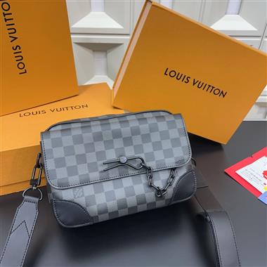 LOUIS VUITTON  2025新款男生時尚包包 尺寸:24*17CM