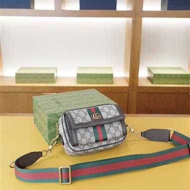 GUCCI    2025新款男生時尚包包 尺寸:19x13x5CM