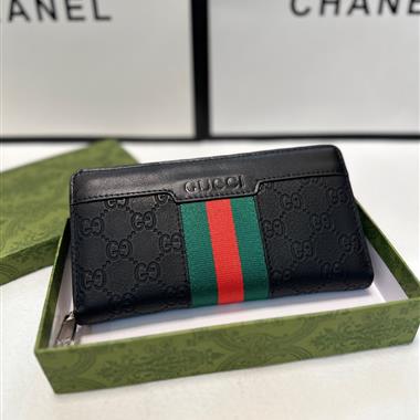 GUCCI   2025新款時尚皮夾  尺寸:21*11CM