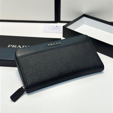 PRADA   2025新款時尚皮夾  尺寸:20*10CM