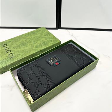 GUCCI   2025新款時尚皮夾  尺寸:20*10CM