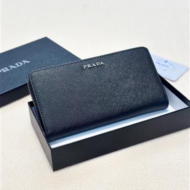 PRADA   2025新款時尚皮夾  尺寸:20*10CM