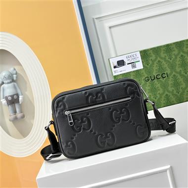 GUCCI   2025新款男生時尚包包 尺寸：25x18x6CM