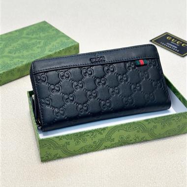 GUCCI   2025新款時尚皮夾  尺寸：21*11CM