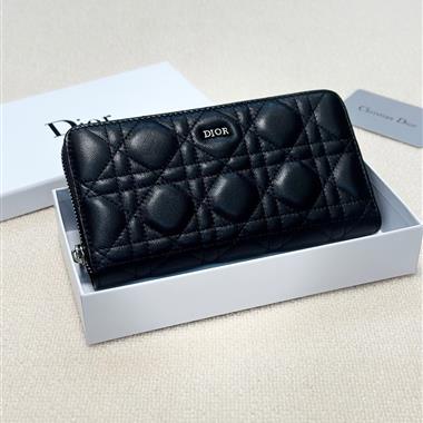 DIOR   2025新款時尚皮夾  尺寸：19*10CM