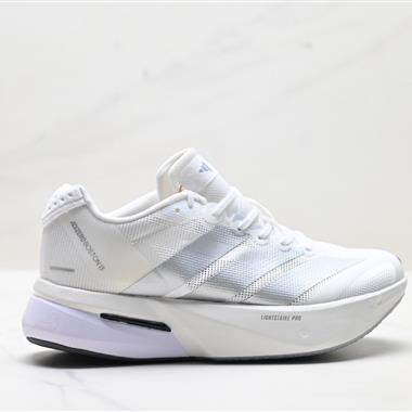 Adidas adizero BOSTON 13 透氣網眼競速跑鞋Boost 緩震底 運動鞋