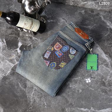 LouisVuitton   2025秋冬新款休閒牛仔褲