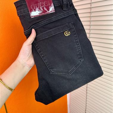 GUCCI   2025秋冬新款休閒牛仔褲