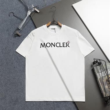 MONCLER   2025夏季新款短袖T恤  尺寸偏大