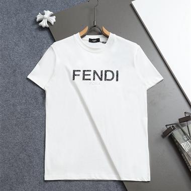 FENDI    2025夏季新款短袖T恤  尺寸偏大