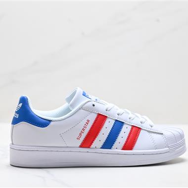 didas Originals Superstar貝殼頭系列 三葉草低幫經典百搭休閒運動板鞋