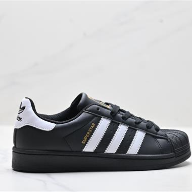 didas Originals Superstar貝殼頭系列 三葉草低幫經典百搭休閒運動板鞋