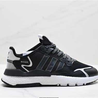 Adidas Originals Nite Jogger Winterized 織物網布 運動簡約 防滑耐磨 低幫運動鞋