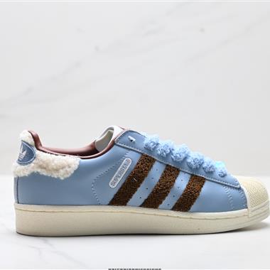Adidas Originals Superstar貝殼頭系列 三葉草低幫經典百搭休閒運動板鞋