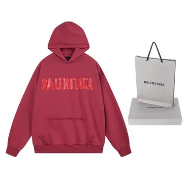 Balenciaga    2025秋冬新款衛衣帽T  尺寸偏大