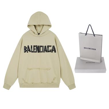 Balenciaga    2025秋冬新款衛衣帽T  尺寸偏大