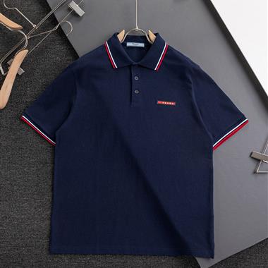 PRADA   2026春季新款短袖POLO衫  尺寸偏大