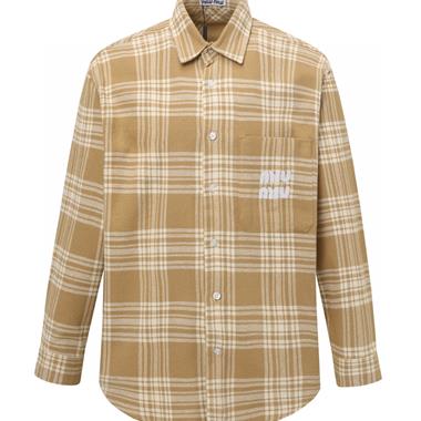 MIUMIU   2025秋冬新款長袖襯衫  尺寸偏大