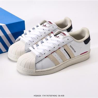 Adidas Originals Superstar貝殼頭系列 低幫經典百搭休閒運動板鞋
