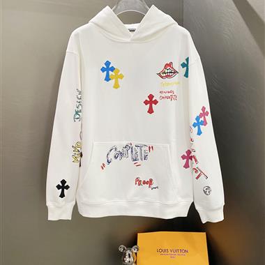 Chrome Hearts   2025秋冬新款衛衣帽T 尺寸偏大