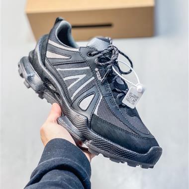 ECCO 2025新款運動鞋防水透氣戶外健步鞋