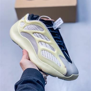 Kanye West x Adidas Yeezy Boost Foam Runner 700 V3”Azael“椰子700 V3低幫復古休閒動運穿搭慢跑鞋老爹鞋