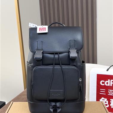 COACH  2025新款男生時尚包包 尺寸：27*42*15CM