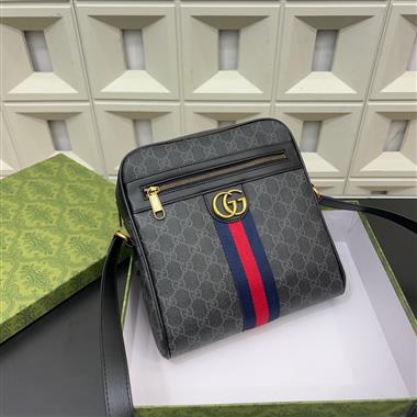 GUCCI   2025新款男生時尚包包 尺寸：22 x 24CM