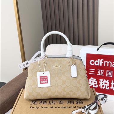 COACH  2025新款女生時尚包包 尺寸：23*17*10CM