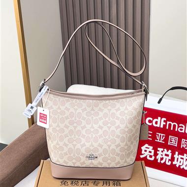 COACH  2025新款女生時尚包包 尺寸：24x 15x 28CM