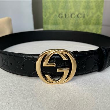 GUCCI   2025新款時尚皮帶  4.0CM