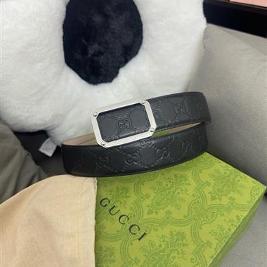 GUCCI   2025新款時尚皮帶  4.0CM