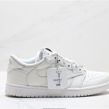Nike Air Jordan 1 x Travis Scott AJ1 低幫文化籃球鞋