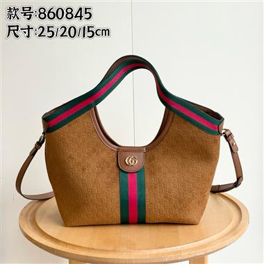 GUCCI   2025新款女生時尚包包 尺寸：25*20*15CM