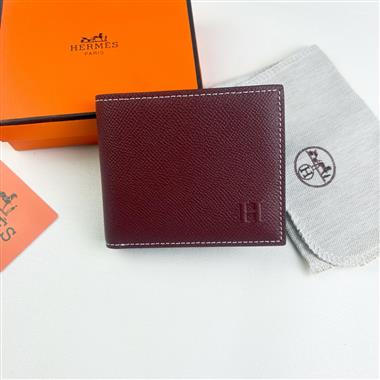 HERMES   2026新款時尚皮夾 尺寸：11*9.2*2.2CM