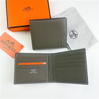 HERMES   2026新款時尚皮夾 尺寸：11*9.2*2.2CM