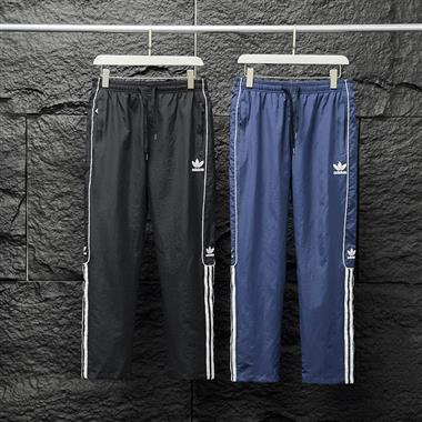ADIDAS   2026春季新款休閒長褲  黑色