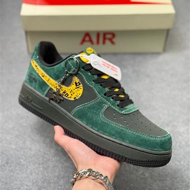 Nike  Air Force 1 Low × Stüssy 墨綠聯名款