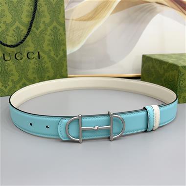 GUCCI   2026新款時尚皮帶  3.0CM