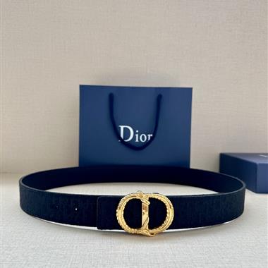 DIOR    2026新款時尚皮帶  3.5CM