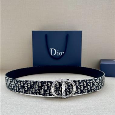 DIOR    2026新款時尚皮帶  3.5CM
