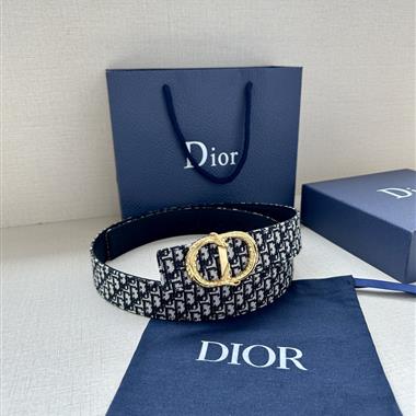 DIOR    2026新款時尚皮帶  3.5CM
