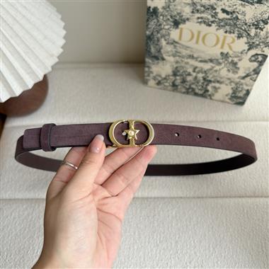 DIOR   2026新款時尚皮帶  2.0CM