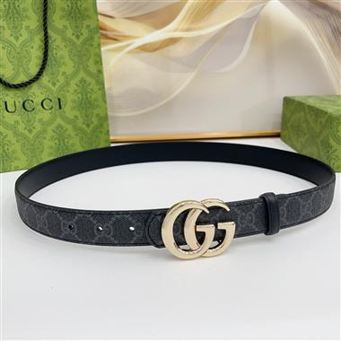 GUCCI    2026新款時尚皮帶  3.0CM