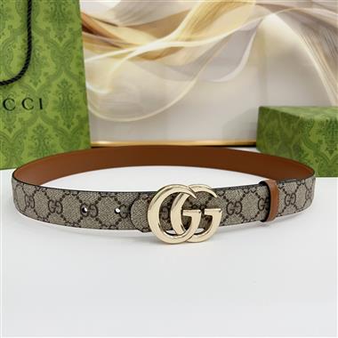 GUCCI    2026新款時尚皮帶  3.0CM