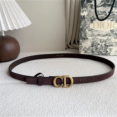 DIOR   2026新款時尚皮帶  2.0CM