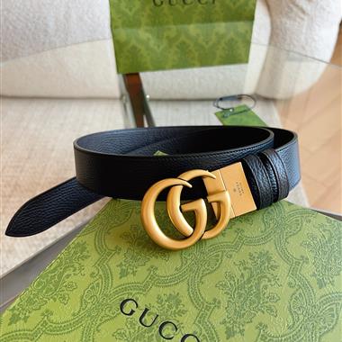GUCCI   2026新款時尚皮帶  3.7CM