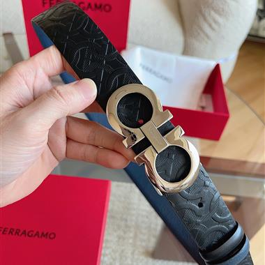 Ferragamo   2026新款時尚皮帶  3.5CM